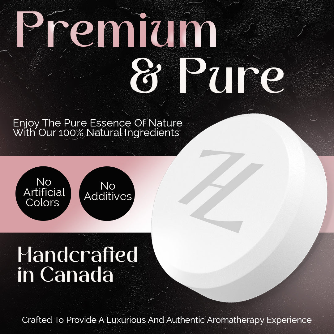 Zen & Hearth Shower Steamers 6 Pack Gift Set – Aromatherapy Shower Bombs