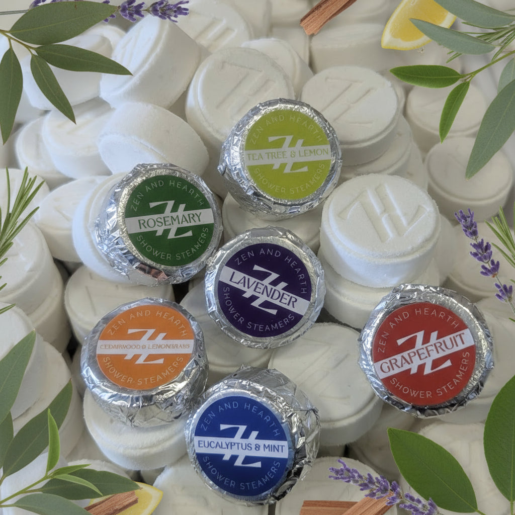 Shower Steamers aromatherapy tablets shower fizzies eucalyptus mint lavender shower steamers