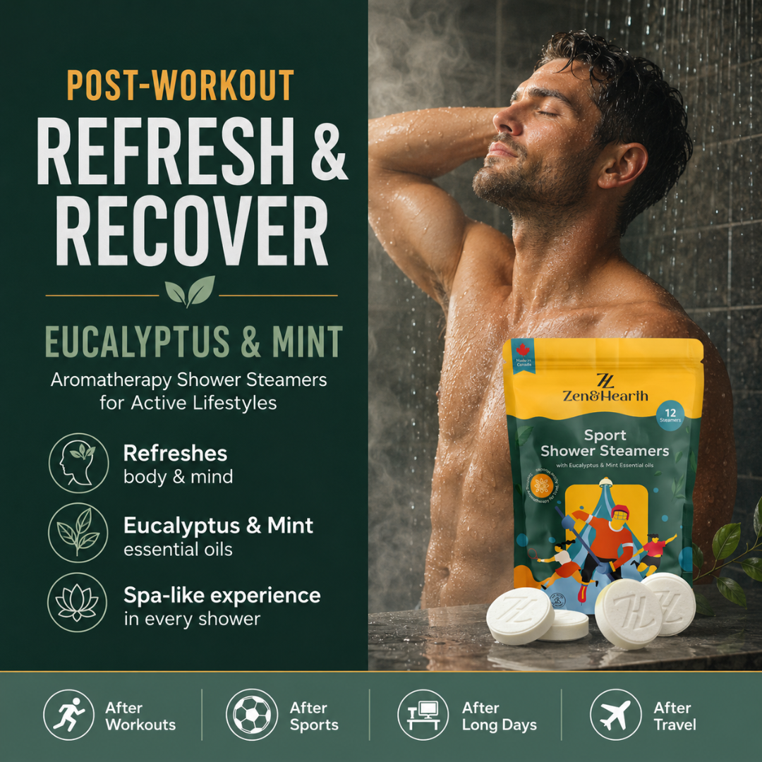 Post-Workout Recovery Routine at Home: 7 Simple Ways to Recover Faster Naturally Zen & Hearth - Shower Steamers Made in Canada