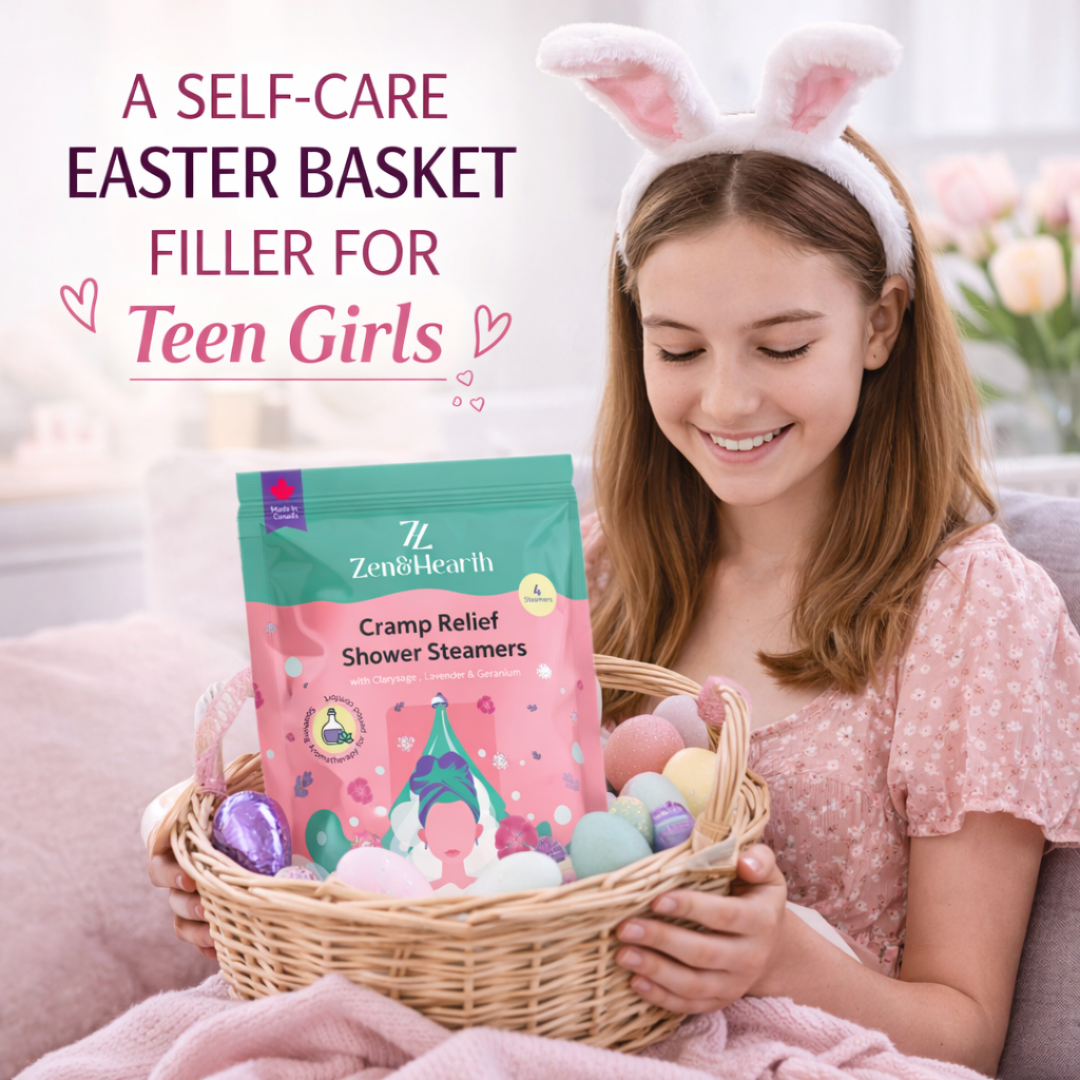 15 Best Easter Basket Stuffers for Teen Girls (Self-Care Gift Guide 2026) Zen & Hearth - Shower Steamers Made in Canada