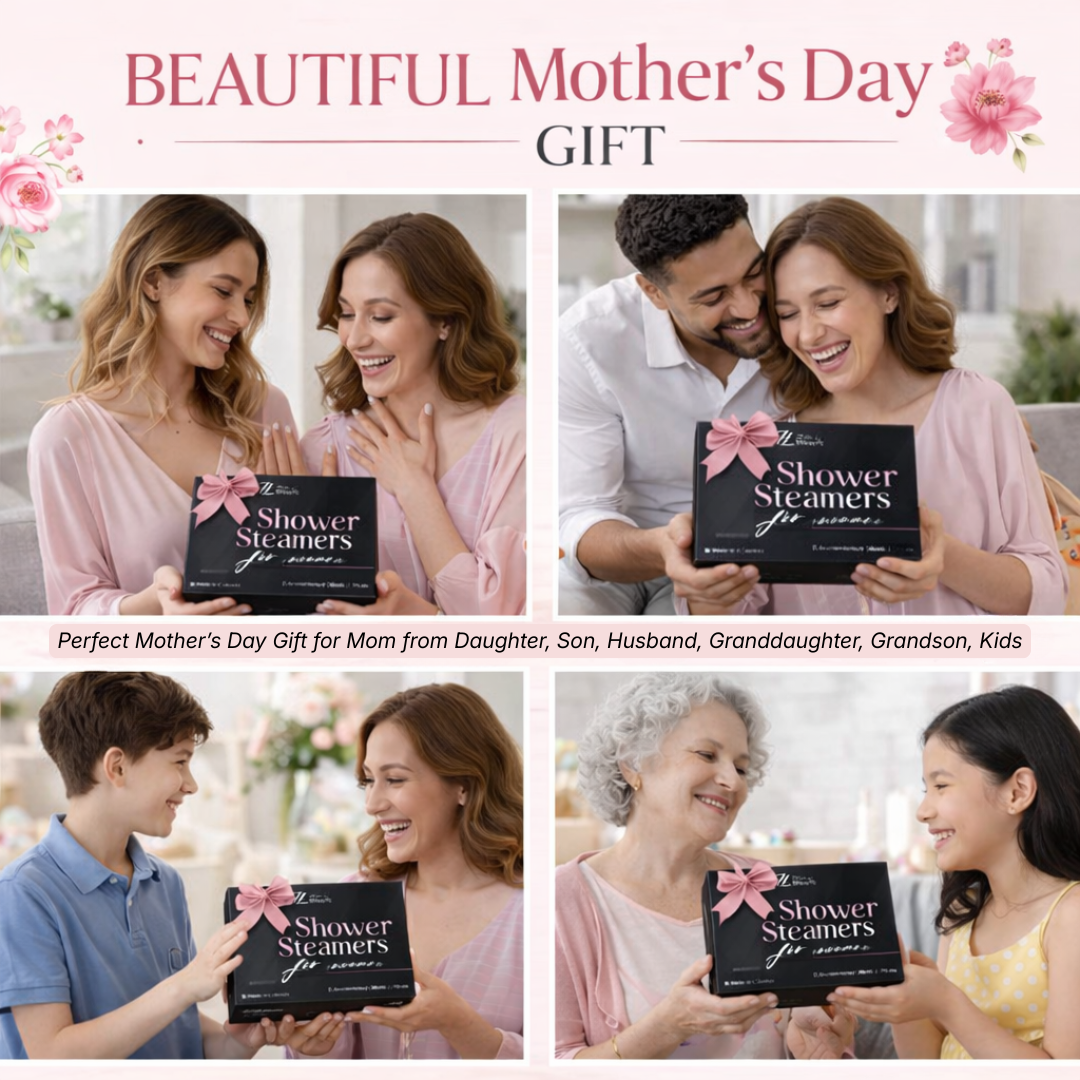Mother’s Day Gift for Mom: A Thoughtful Self Care Gift She Truly Deserves Zen & Hearth - Shower Steamers Made in Canada