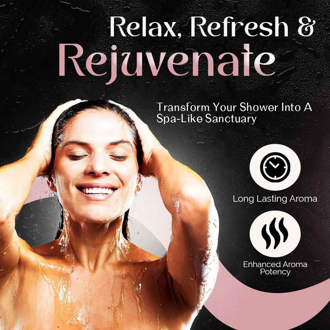 Shower Steamer Gift Set – 6 Aromatherapy Scents in Premium Gift