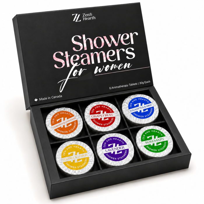 Pastilles de douche pour femme – Coffret cadeau de 6