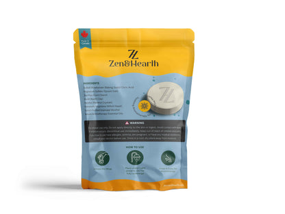 Zen & Hearth Sport Shower Steamers with Eucalyptus & Mint – Post-Workout Aromatherapy for Muscle Recovery & Sinus Relief | Made in Canada Zen & Hearth